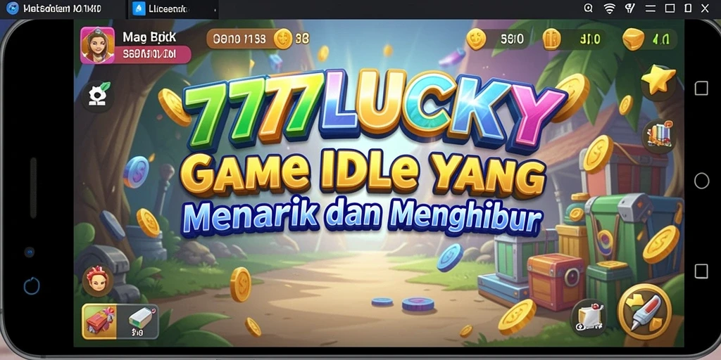 Tampilan gameplay <strong>777LUCKY</strong> yang menarik dan penuh warna.