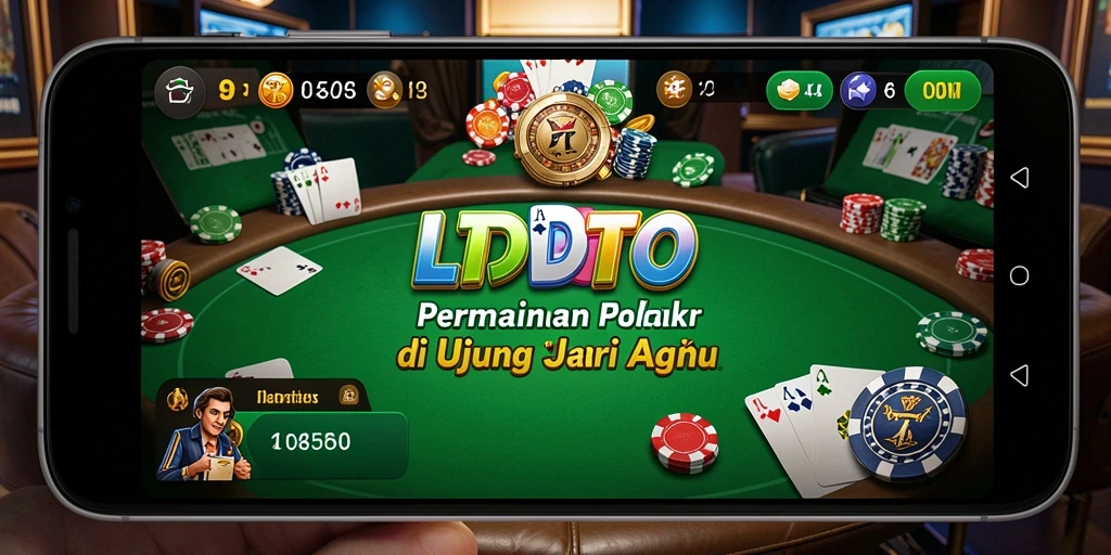 Tampilan gameplay poker yang menarik di LTDTOTO.
