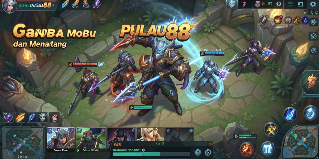 Tangkapan layar dari gameplay epik PULAU88 yang seru.