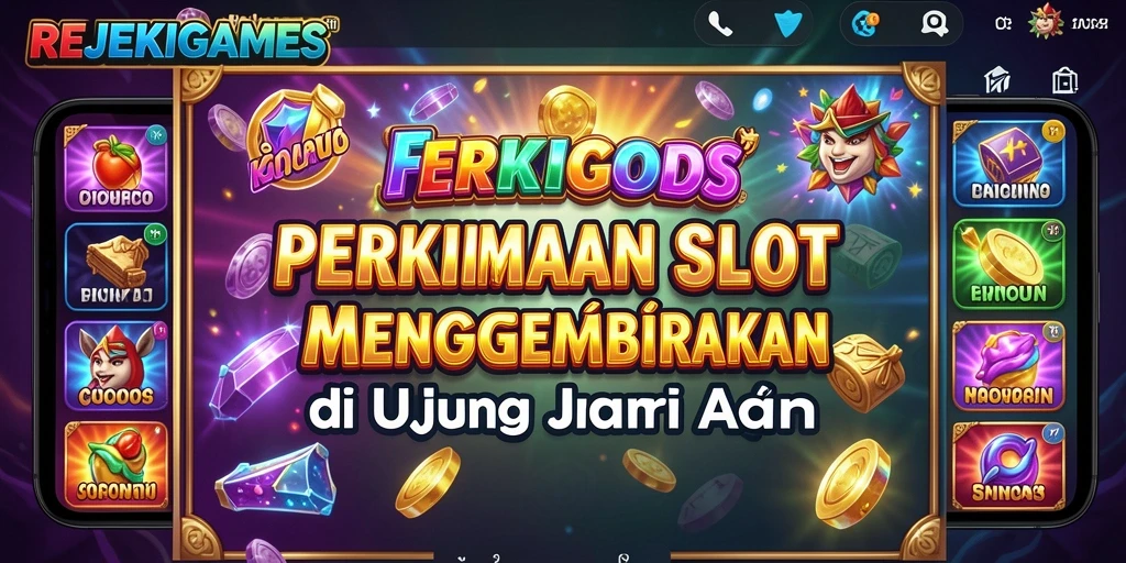 Tampilan menarik dari gameplay Slot di REJEKIGAMES.