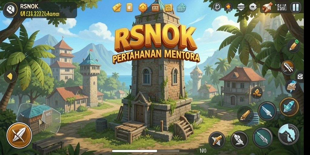 Gameplay RSNOK yang seru dan penuh strategi.
