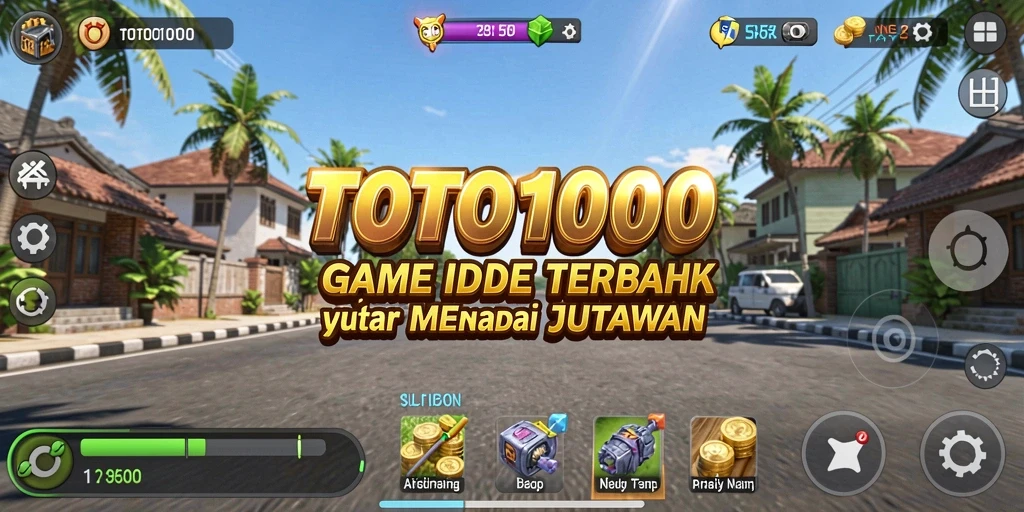 Gameplay TOTO1000 yang adiktif dan menenangkan.