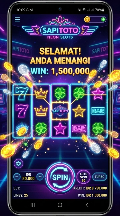 Tangkapan layar menampilkan fitur keamanan sapitoto.